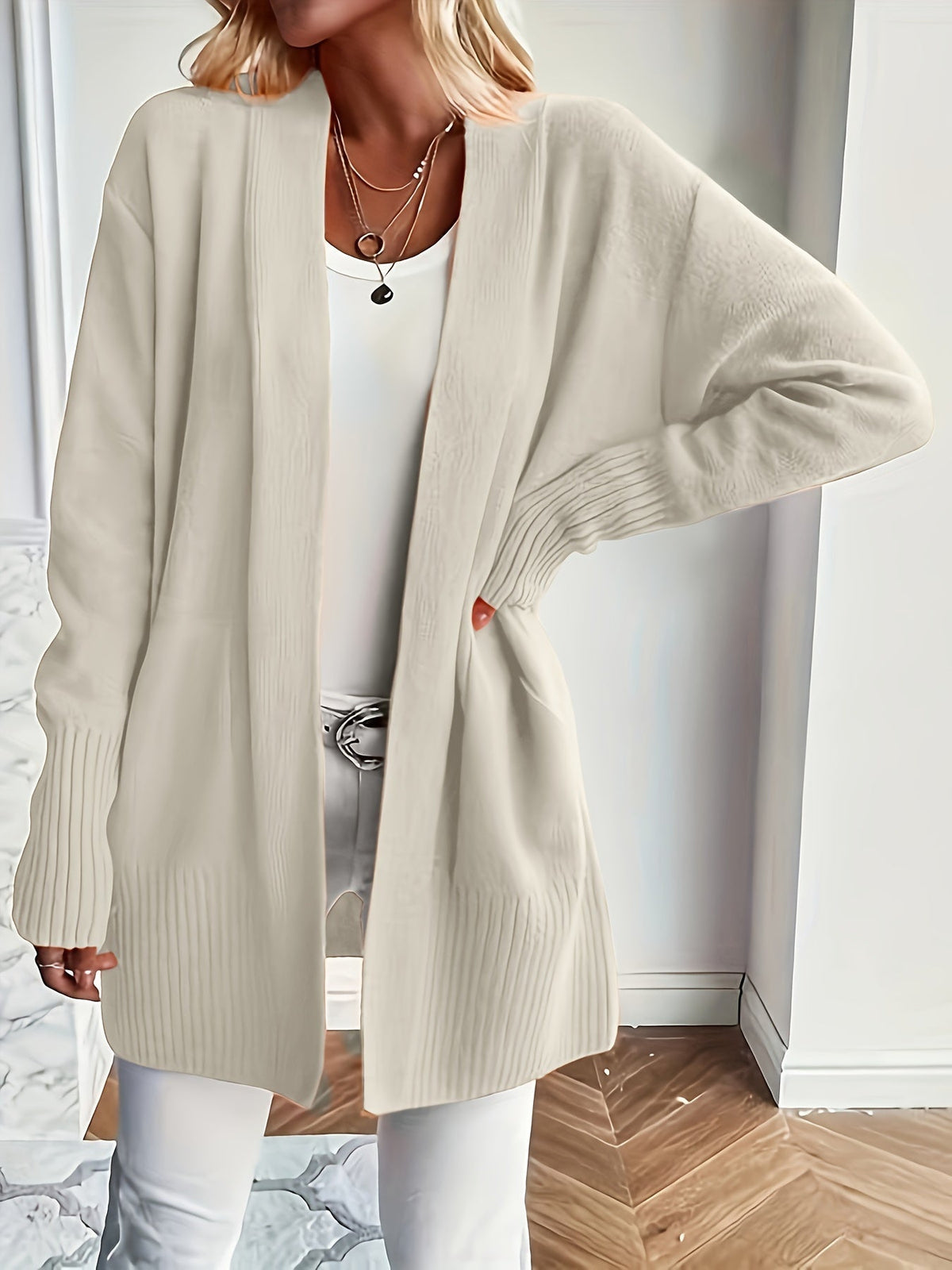 Flor | Women's Longline Relaxed Cozy Cardigan