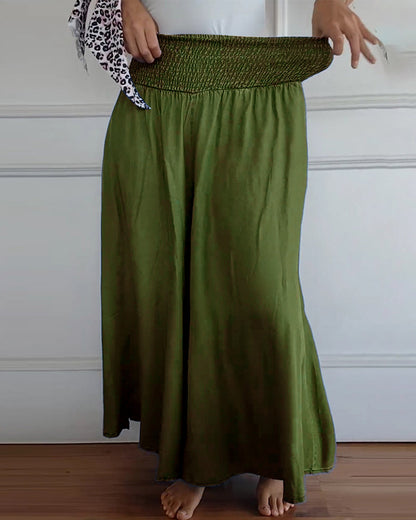 Irene | Women's Comfy Wide-Leg Trousers