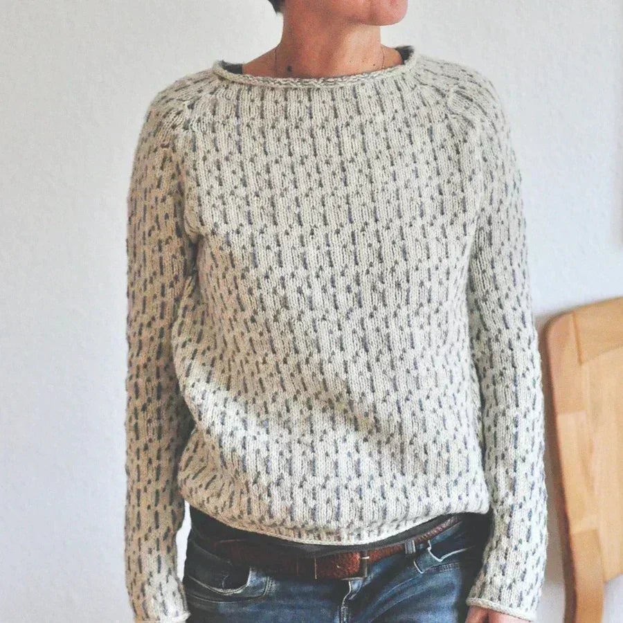 Kristine | Women's Relaxed Cozy Textured Jumper