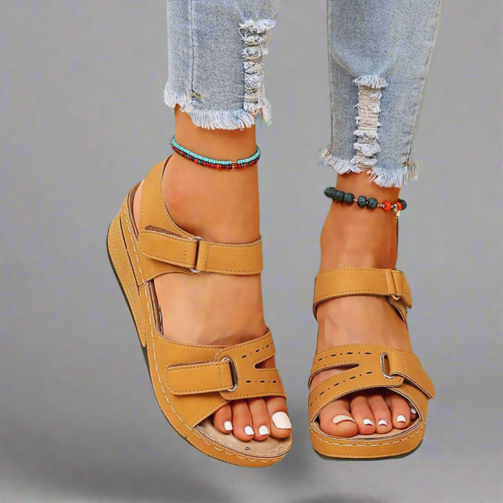Gudula | Women's Open-Toe Elegant Orthopedic Sandals Made of Soft Material