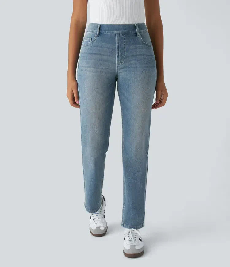 Kate | Women's Elastic & Comfortable Trousers with Pockets