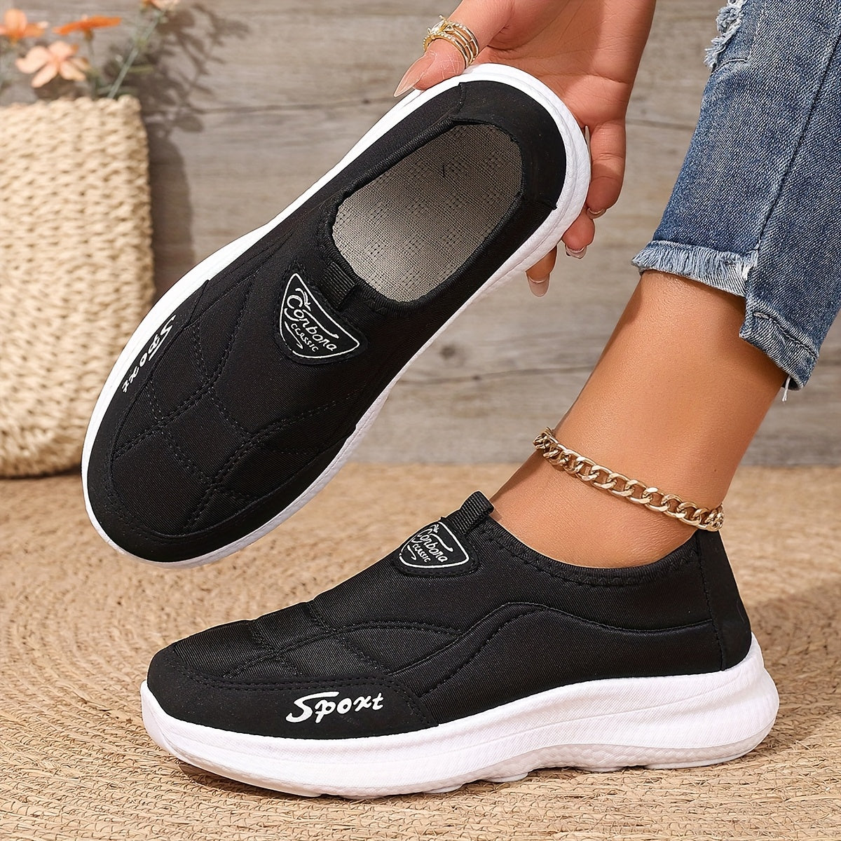 Orthopedic Slip-On Soft, Breathable, and Lightweight Women's Trainers