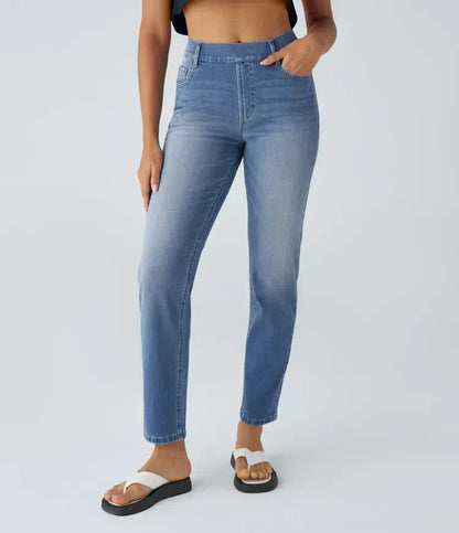 Kate | Women's Elastic & Comfortable Trousers with Pockets