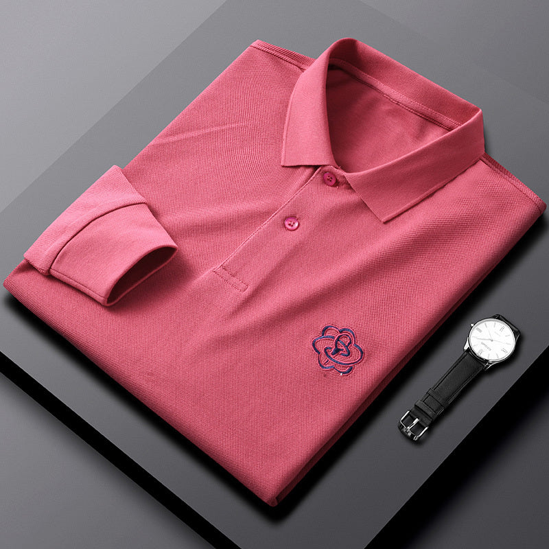 Marco | Relaxed Deluxe Men's Polo with Long Sleeve