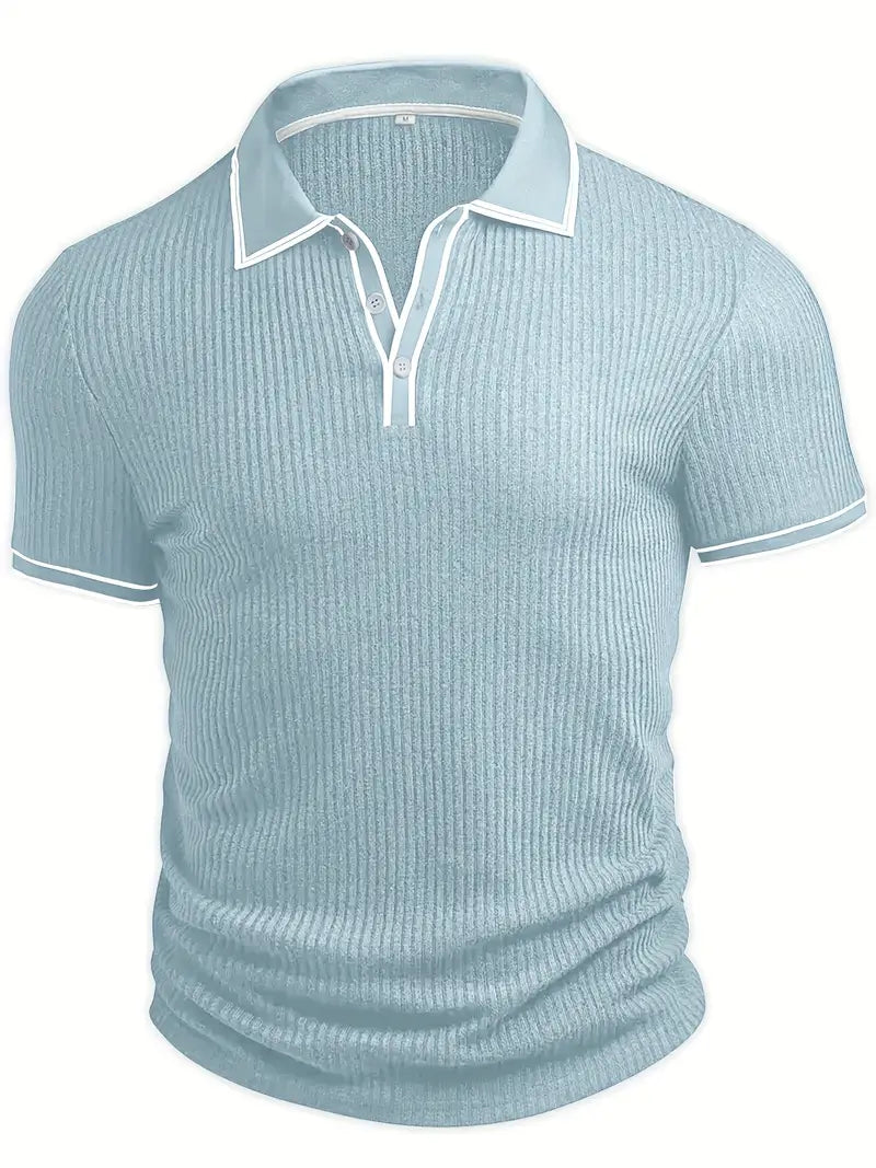 Emilio | Men's Custom Ribbed Polo