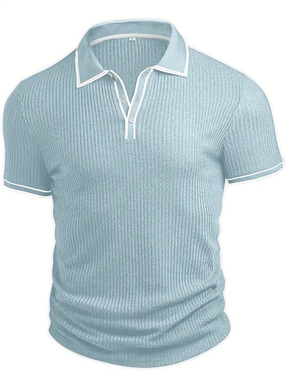 Emilio | Men's Custom Ribbed Polo