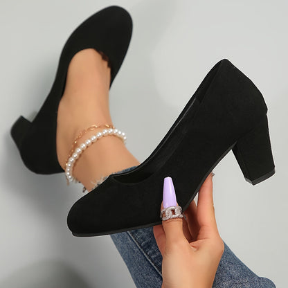 Tally | Women's Cushioned Slip-On Elegant Orthopedic Heels with Arch Support