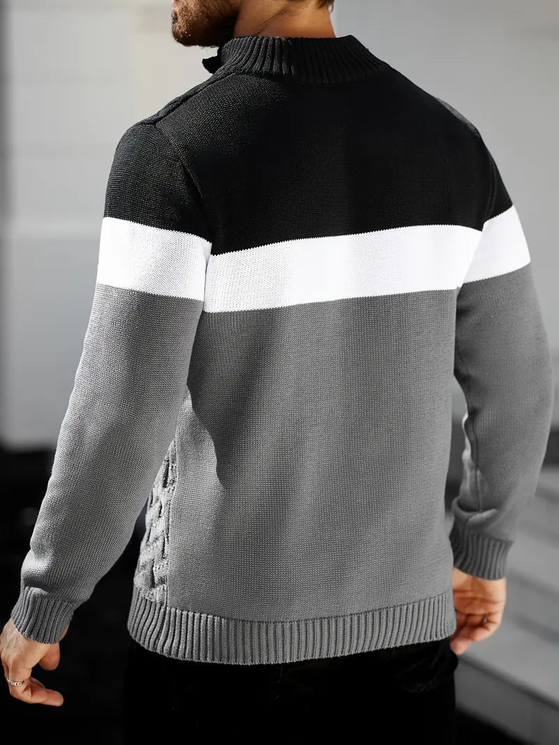 Men's Brit & Boho | The Atlas Henley Jumper