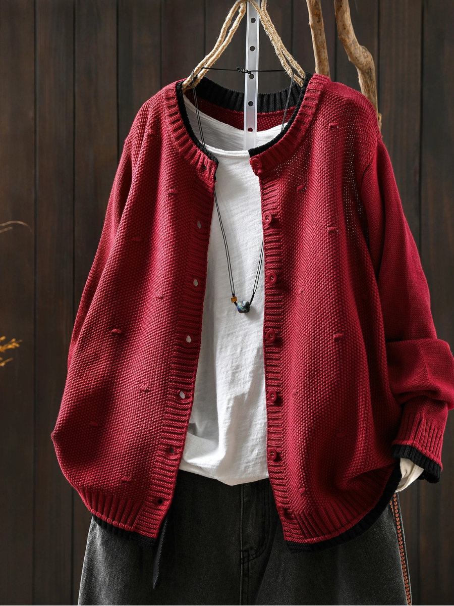 Women's Relaxed The Isolde | Textured Cardigan