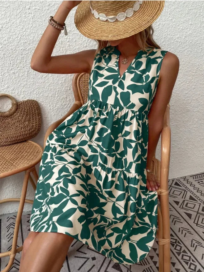 Elena | Women's Airy Summer Midi Dress