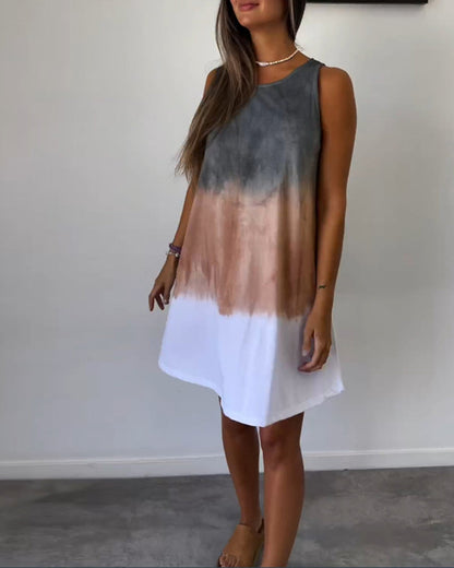 Vionette | Women's Casual Gradient Mini Dress
