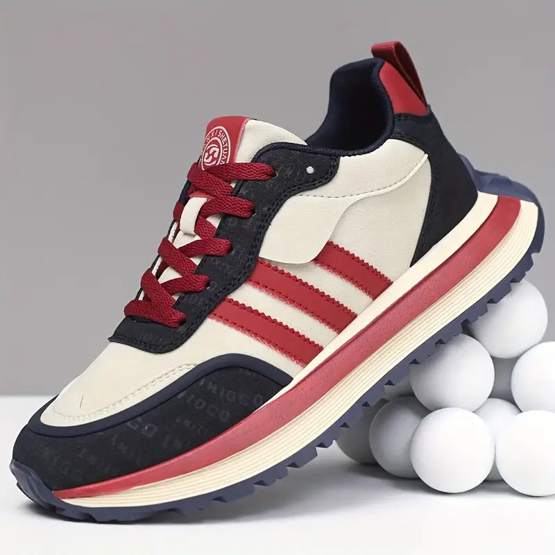 Ethan | Men's Cushioned Lace-Up Casual Comfortable Trainers