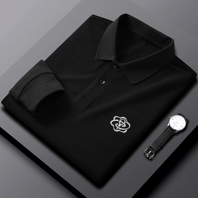 Marco | Relaxed Deluxe Men's Polo with Long Sleeve