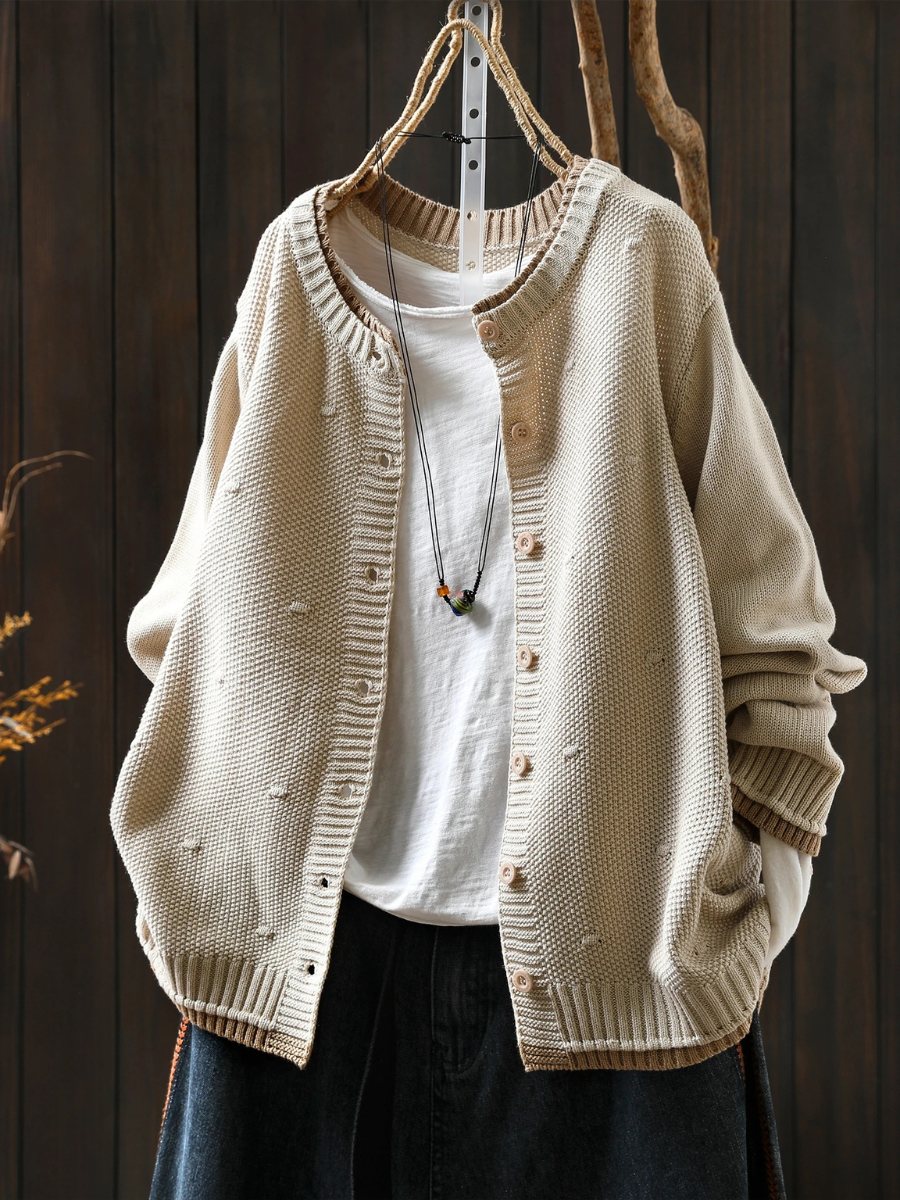 Women's Relaxed The Isolde | Textured Cardigan