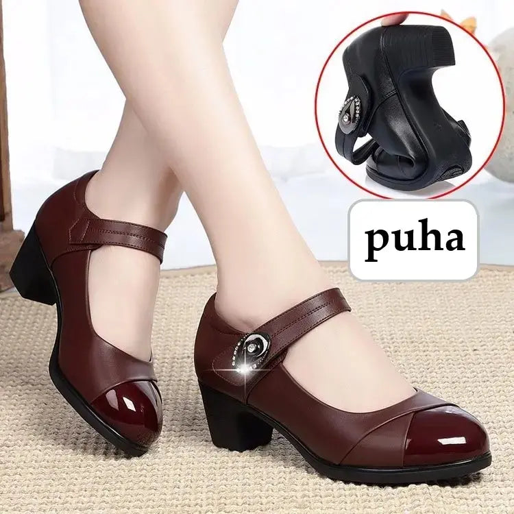 Millie | Women's Cushioned Slip-On Round-Toe Shoes