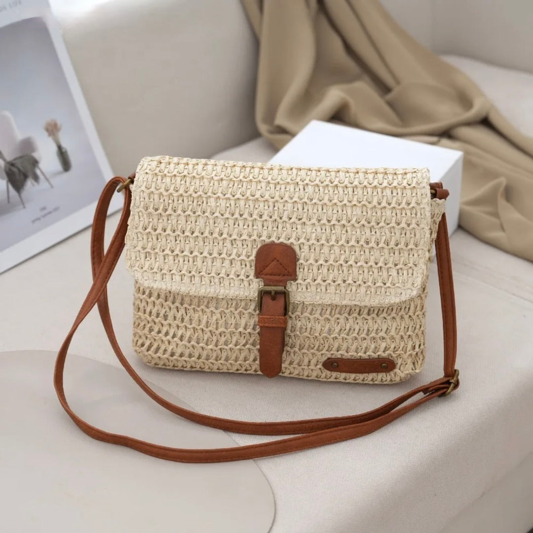 Emily | Woven Crossbody Bag