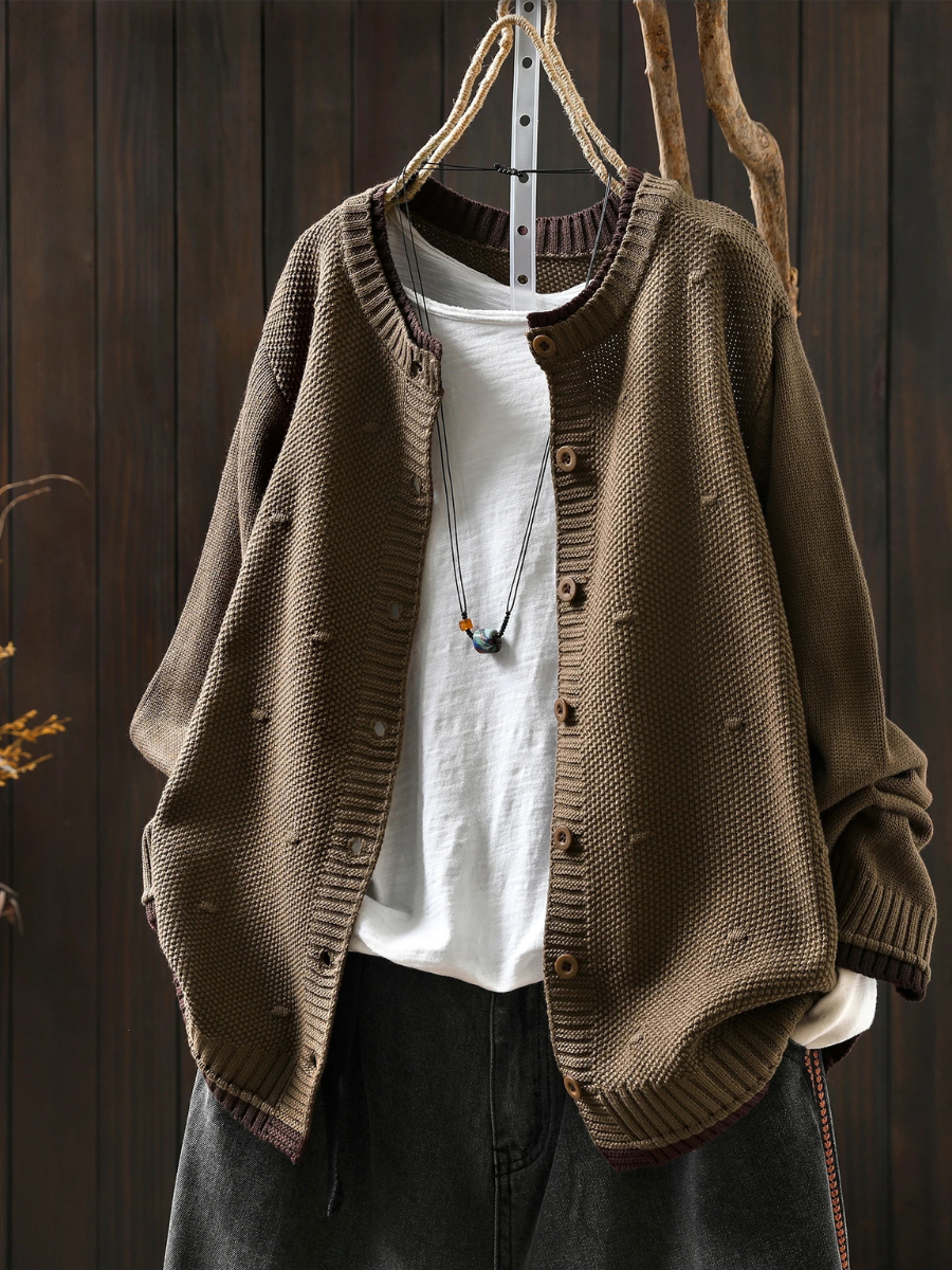 Women's Relaxed The Isolde | Textured Cardigan