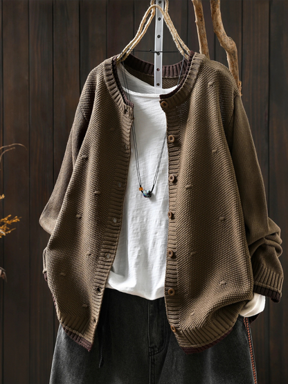 Women's Relaxed The Isolde | Textured Cardigan