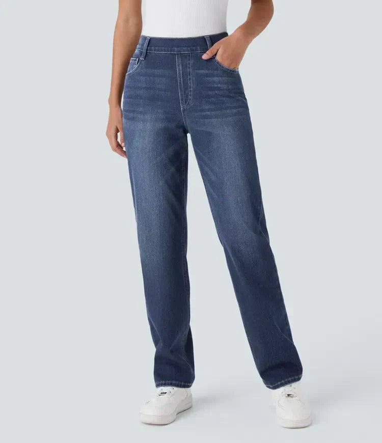Kate | Women's Elastic & Comfortable Trousers with Pockets