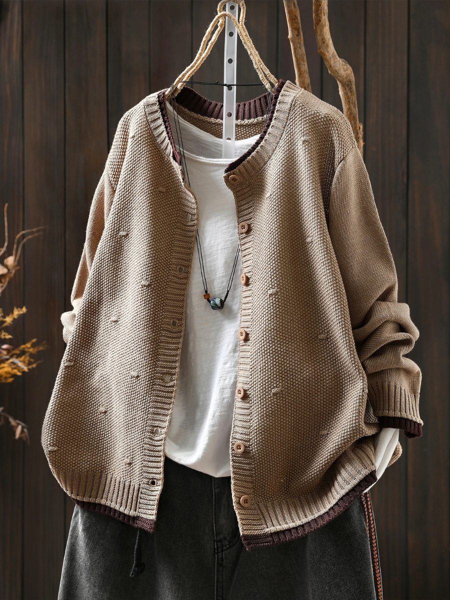 Women's Relaxed The Isolde | Textured Cardigan