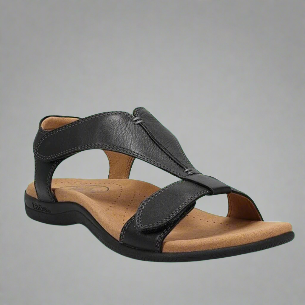 Elsbeth | Women's Cushioned Open-Toe Soft Sandals Made of Premium Material