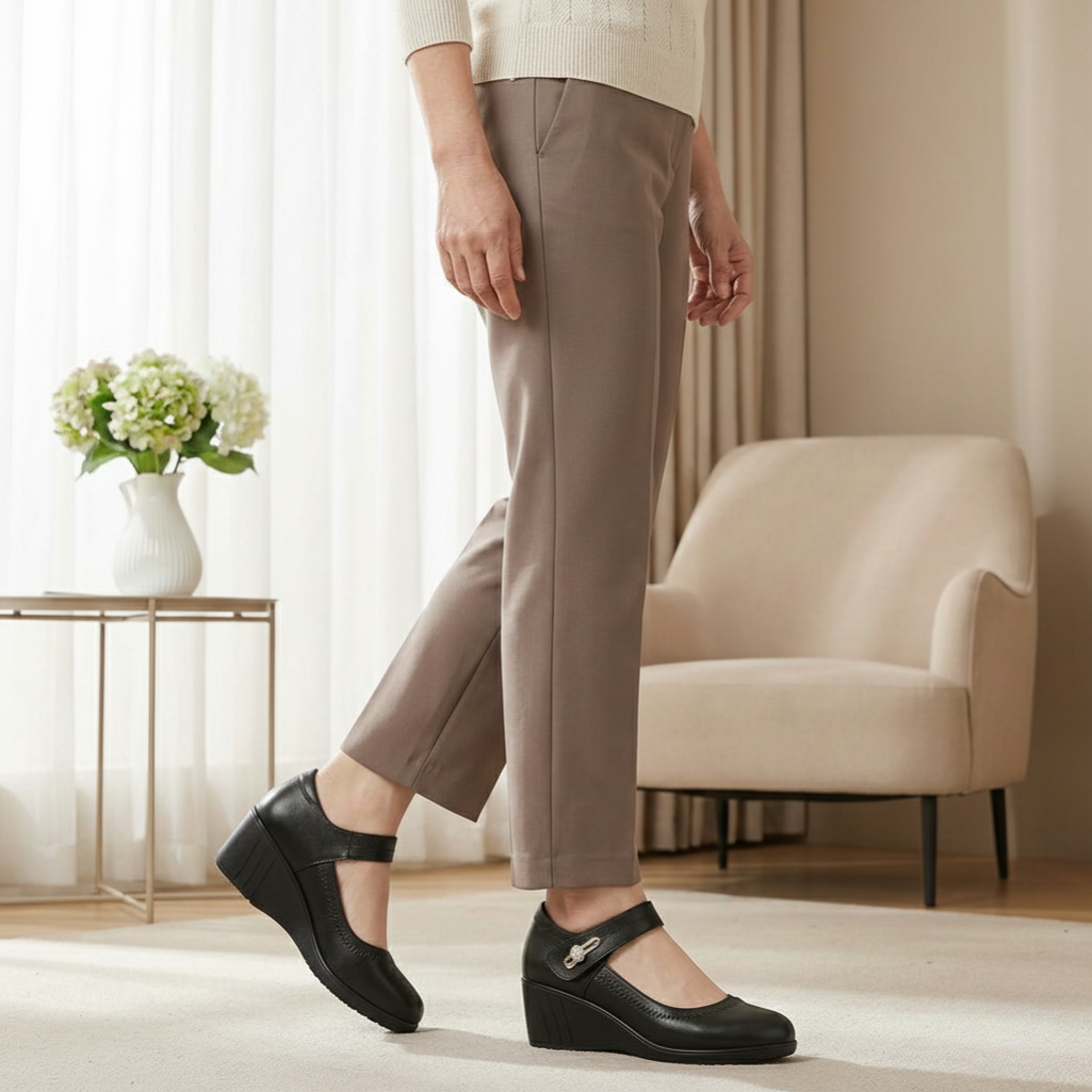 Lydia | Comfort Leather Support Shoes