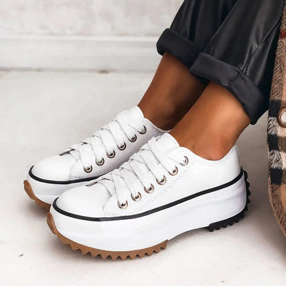 Lola | Women's Cushioned Lace-Up Orthopedic Shoes