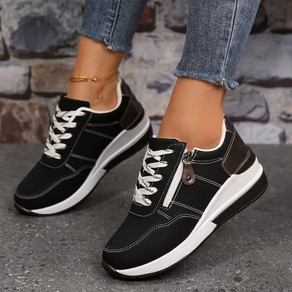 Celia | Women's Lightweight Lace-Up Orthopedic Trainers