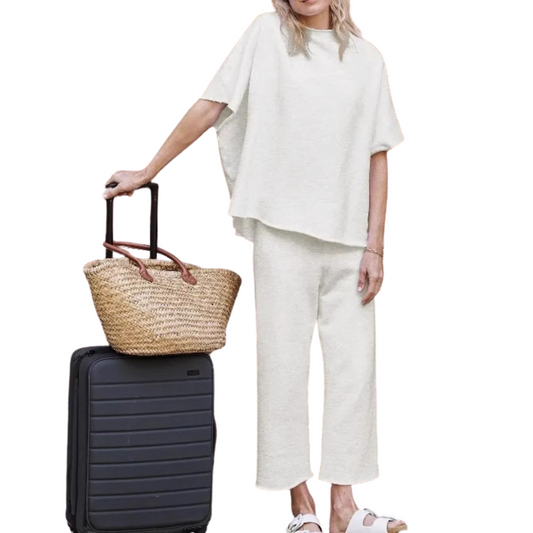 Aella | Women's Relaxed Batwing Sleeve Comfort Set
