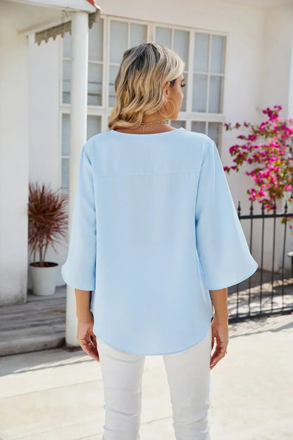 Belinda | Women's V-Neck Blouse