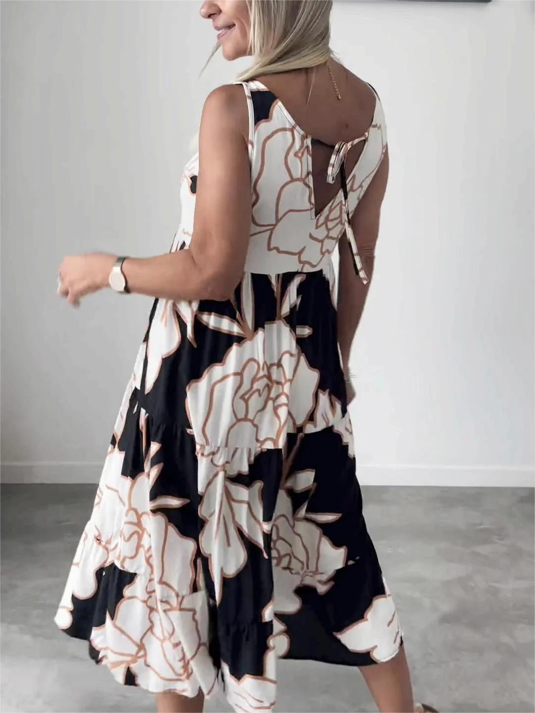 Fiorella | Women's Floral Midi Dress