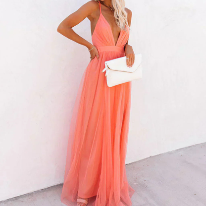 Remia | Maxi Dress Lumière Coral