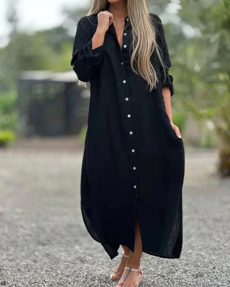 Bianca | Women's Relaxed Comfy Italian Dress