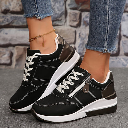 Celia | Women's Lightweight Lace-Up Orthopedic Trainers