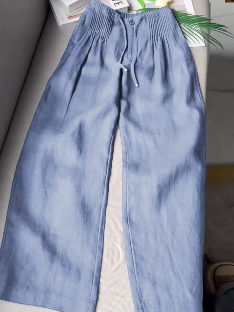 Camille | Women's, Blend Wide-Leg Trousers
