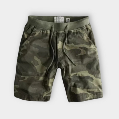 Ranger | Men's Camo Cargo Shorts with Drawstring