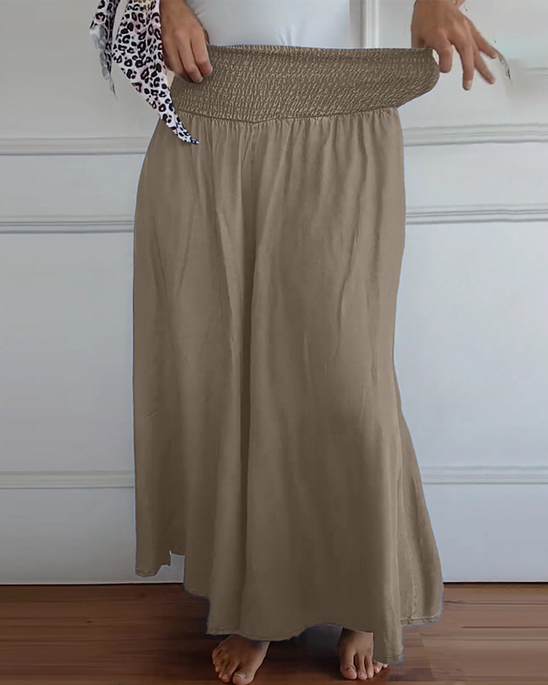Irene | Women's Comfy Wide-Leg Trousers