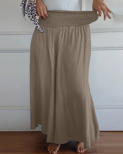 Irene | Women's Comfy Wide-Leg Trousers
