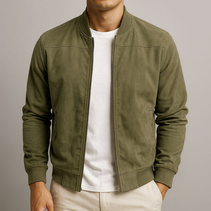 Marius | Men's Classic Urban Jacket with Round Neck