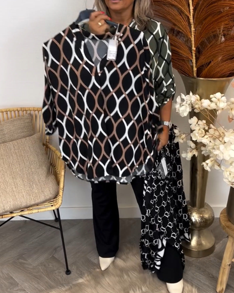 Janny | Women's Relaxed Casual Long-Sleeve Blouse