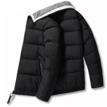 Men's Premium Padded Winter Jacket with Long Sleeve