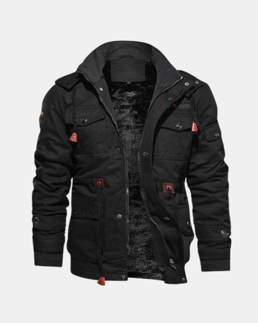 Men's Luca Casual Jacket with Turtle Neck