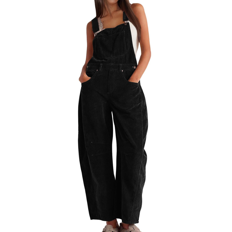 Ethel | Women's Chic Wide-Leg Barrel Jumpsuit