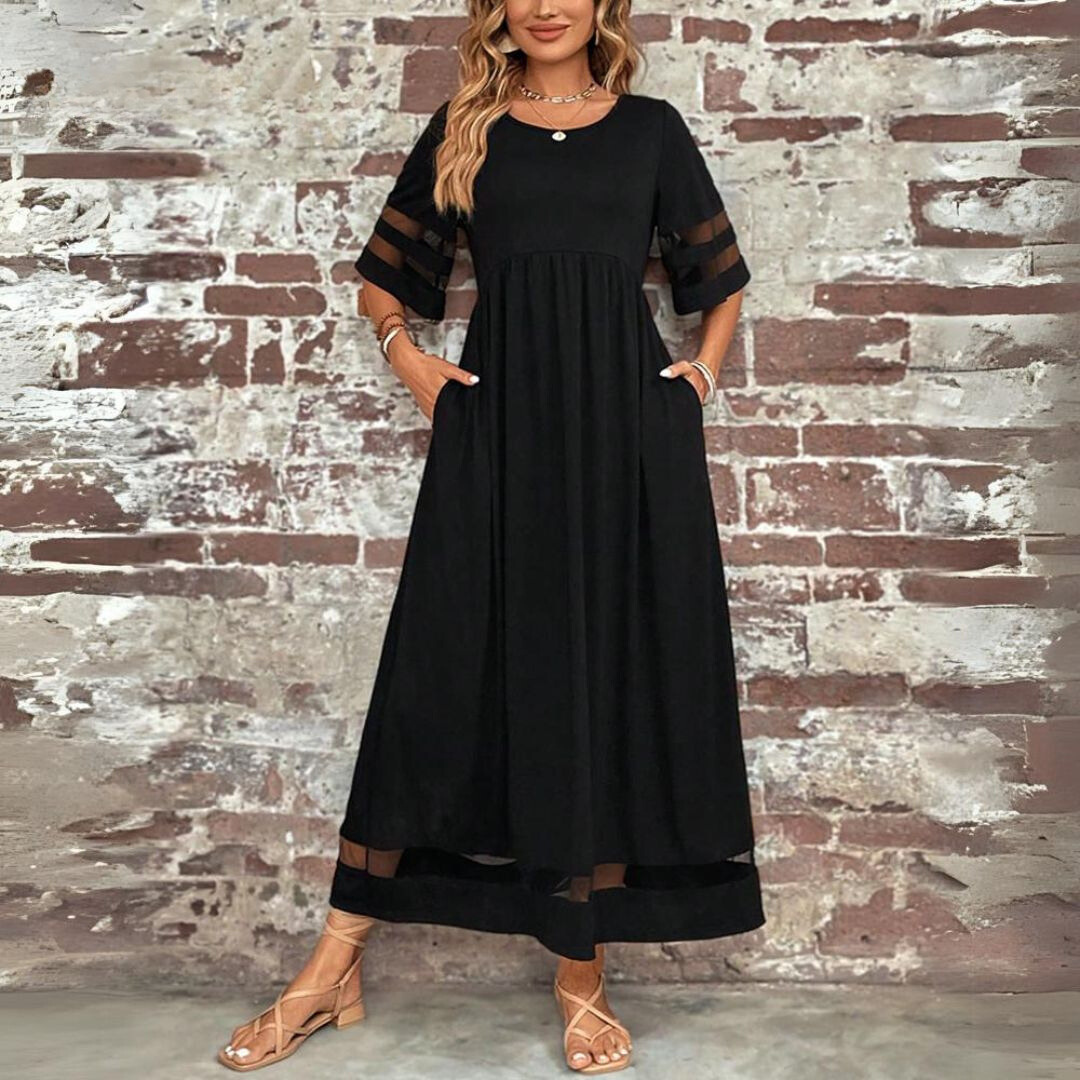 Nadia | Women's Tummy Coverage Midi Dress