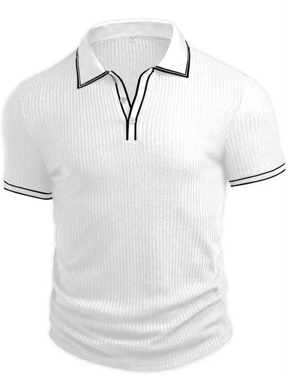 Emilio | Men's Custom Ribbed Polo