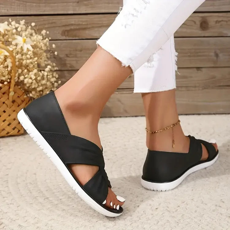 Luna | Women's Cushioned Open-Toe Comfortable Orthopedic Toe Sandals