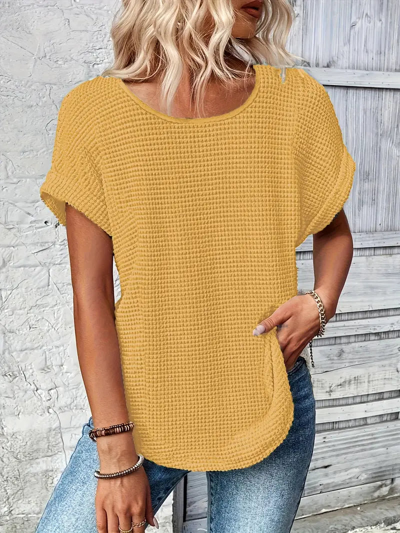 Oliv | Women's Comfy Round Neck T-Shirt