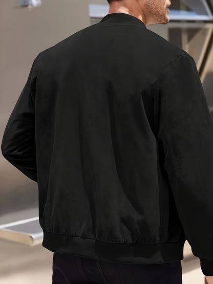 Dex | Women's Classic Zipper Jacket with Crew Neck and Long Sleeve