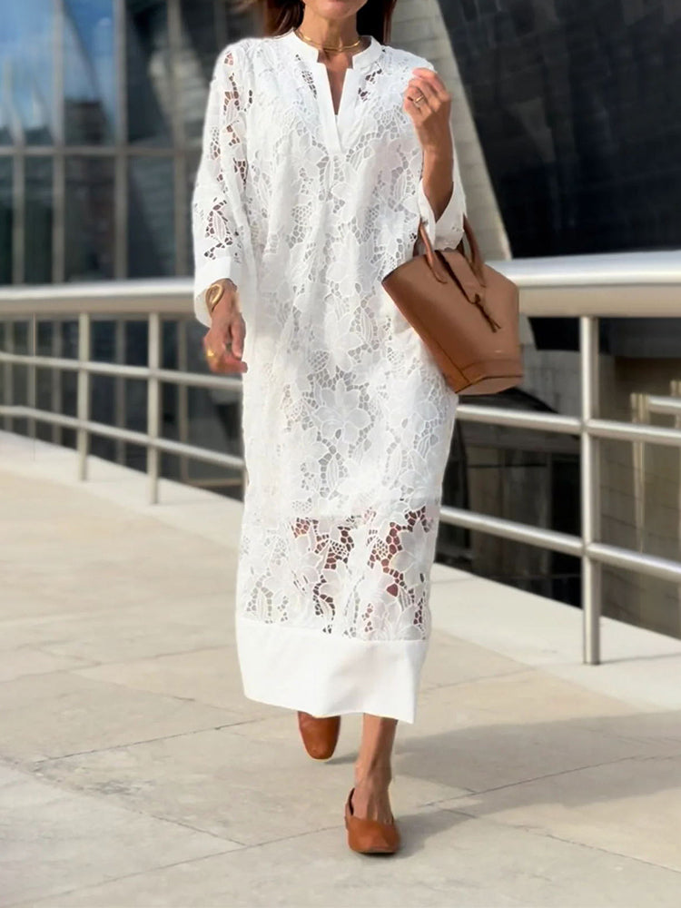 Grace | Women's Modern Flowing Refined Maxi Dress