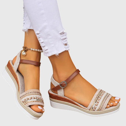 Joselyn | Women's Cushioned Open-Toe Summer Orthopedic Sandals